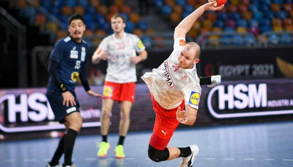 Sygdomsudbrud i dansk VM-lejr Simon Hald er ramt af maveproblemer, men “i mildere grad” end Mikkel Hansen og Johan Hansen, der måtte opgive at spille mod Japan. Foto: Anne-Christine Poujoulat/AFP