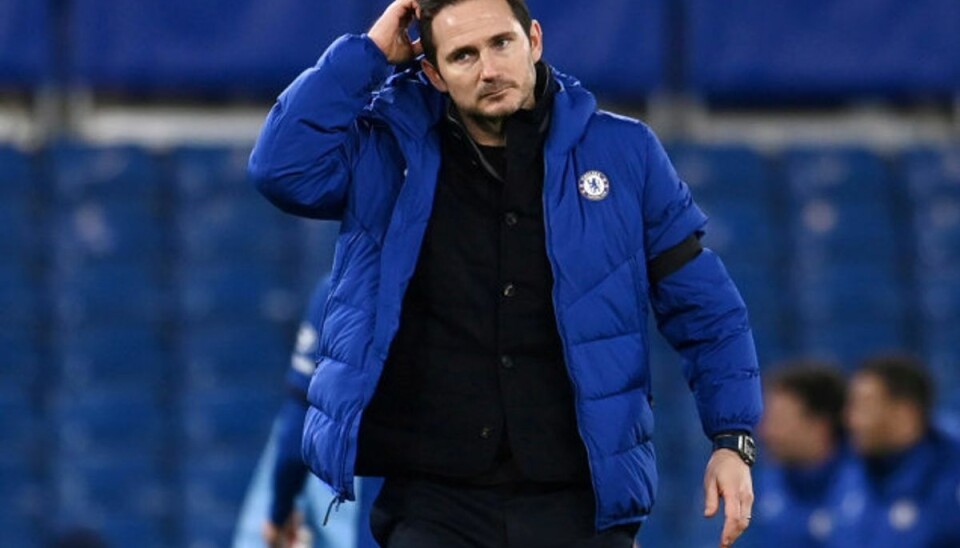 Lampard smidt på porten Frank Lampard bliver ifølge flere medier fyret som manager i Chelsea inden så længe. Foto: Andy Rain/Reuters
