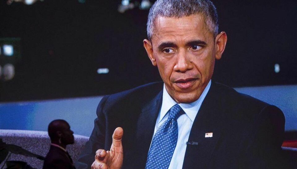 USAs præsident Barack Obama sender sjældent en sms. Foto: SAUL LOEB/Scanpix.