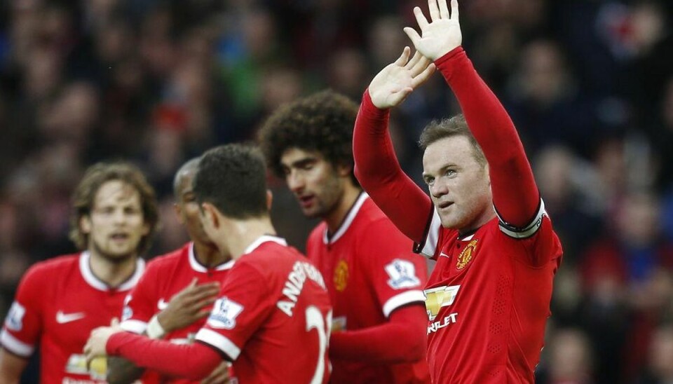 Man U. knuser Tottenham og nærmer sig toppen Foto: Carl Recine/Scanpix.