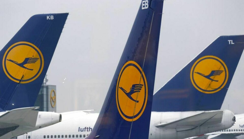 Piloter i Lufthansa kan være på vej i strejke. Foto: Kai Pfaffenbach/Scanpix