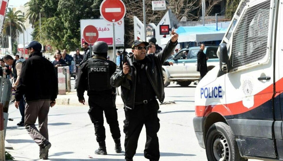 Mindst otte mennesker blev dræbt i Tunis. Foto: Fethi Belaid/Scanpix
