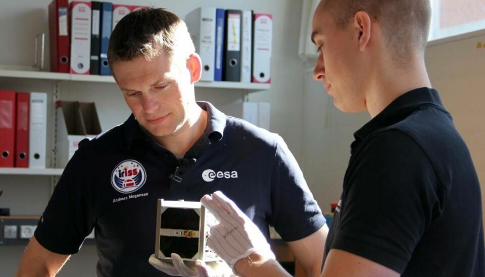 Danmarks første astronaut mellemlandede i Aalborg
