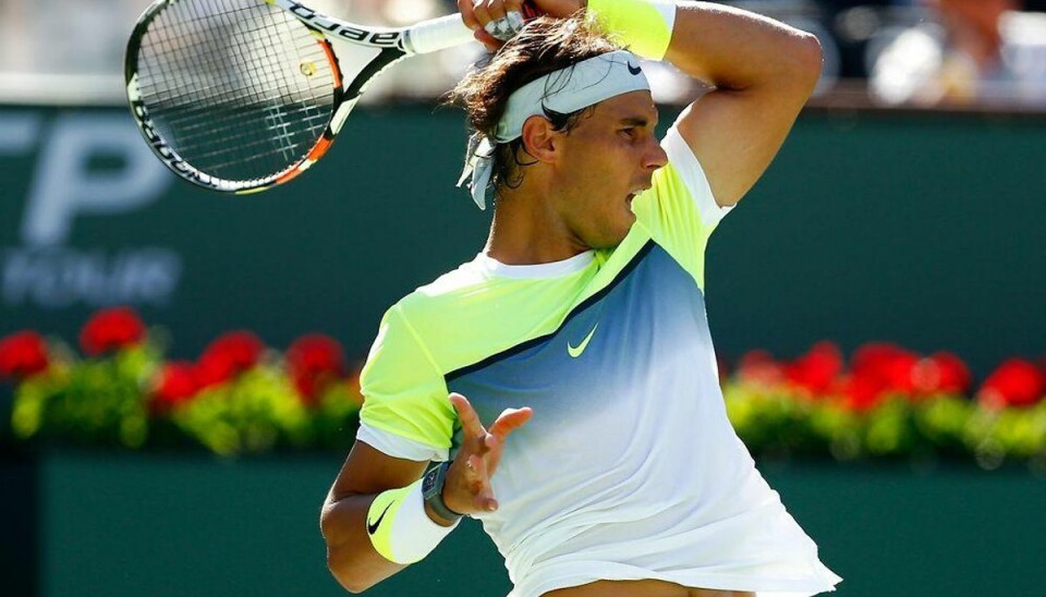 Rafael Nadal ude af turnering i Indian Wells Foto: JULIAN FINNEY/Scanpix.