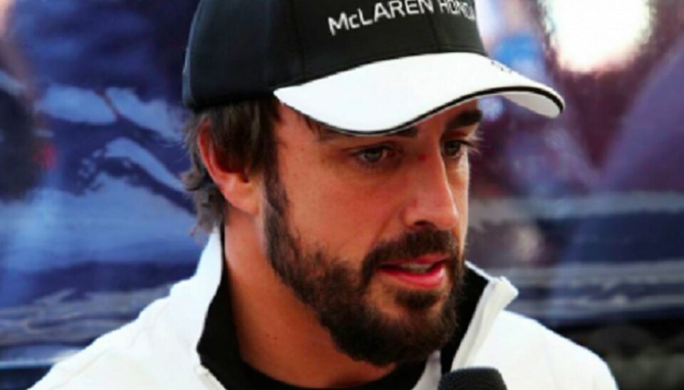 Alonso på vej til comeback Racerkøreren Fernando Alonso er klar til come-back for McLaren-Hoinda. Foto: Facebook.