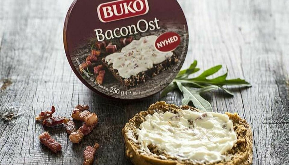 Nu kommer smøreosten Buko med bacon.