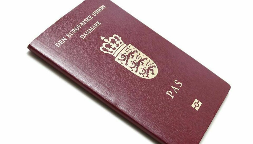 Næsten 11.000 danskere har ved en fejl fået udstedt pas uden fingeraftryk. Foto: Lasse Kristensen