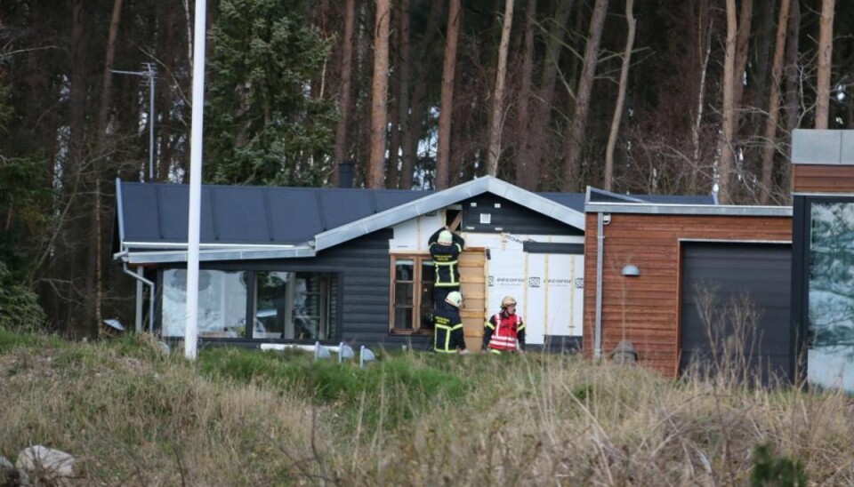 Ukrudtsbrænder antændte sommerhus Foto: Døgnrapporten-DK.