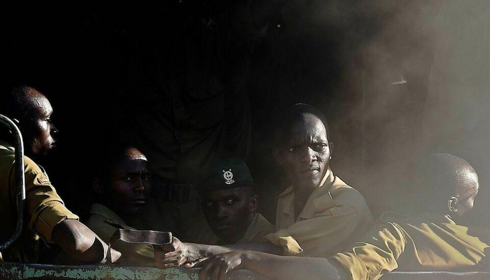 Kenyansk politi har anholdt fem parsoner i forbindelse med angrebet på universitett i Garissa. Foto: Carl de Souza/Scanpix