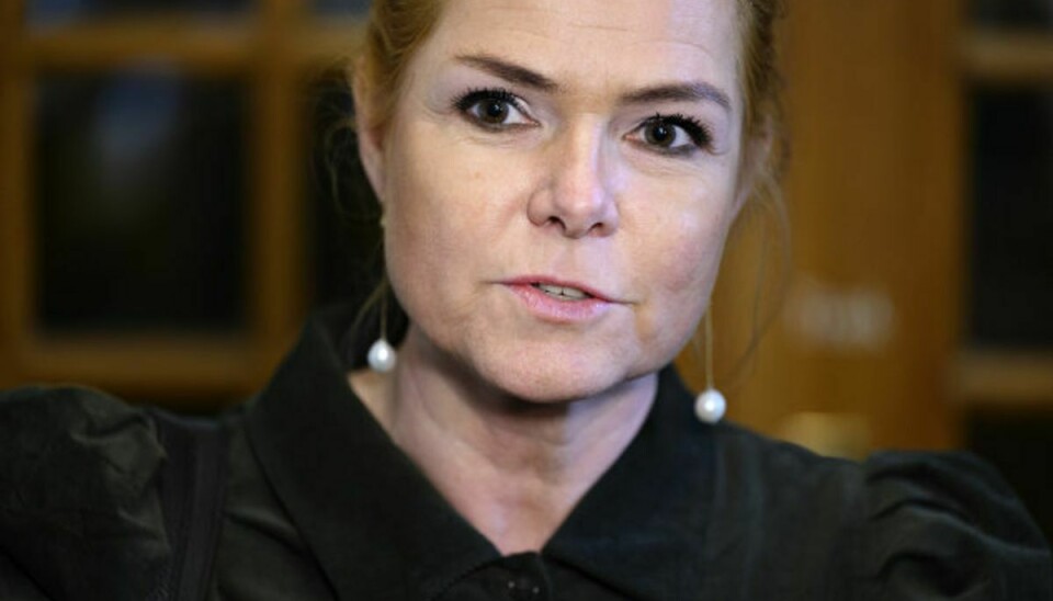 Venstre-toppen vil i næste uge tage stilling til, hvad der skal ske med Inger Støjbergs retsførerordskab. (Arkivfoto) Foto: Philip Davali/Scanpix