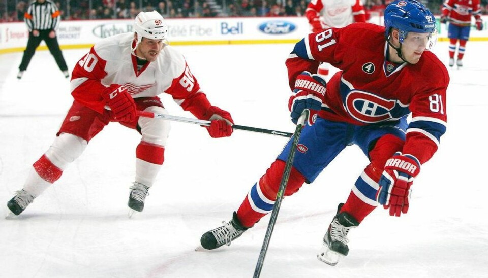 Lars Eller scorede sejrsmålet for Montreal Foto: Jean-Yves Ahern/Scanpix.