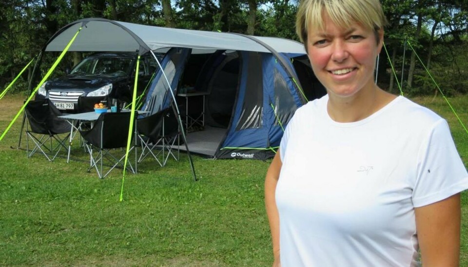 Ny tv-serie om camping på dk4 Foto: Rasmus Schønning.