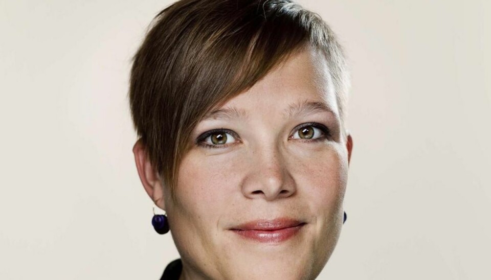 Astrid Krag (S). Pressefoto.