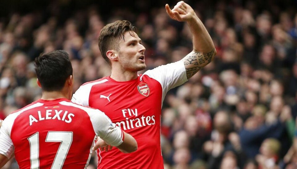 Arsenal klæder Liverpool af på 10 minutter Foto: John Sibley/Scanpix