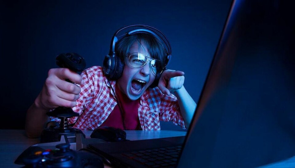 Drenge spiller rigtig meget computer Foto: Scanpix.