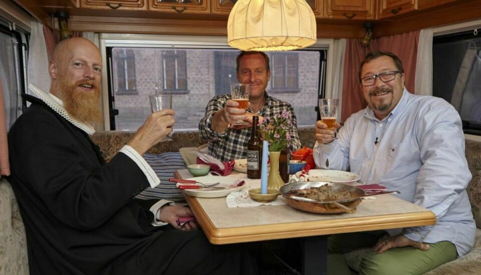 Spise med Price tager Danmark rundt i campingvogn for at lave egnsretter. Foto: Anders Dahl.