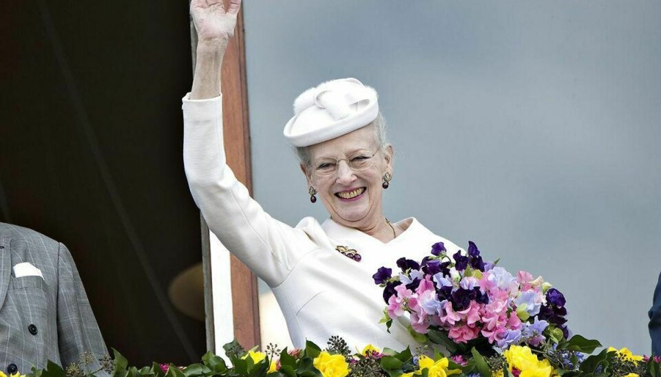 Torsdag fylder Dronning Margrethe 75 år. Det fejres på DR. Foto: Henning Bagger/Scanpix.