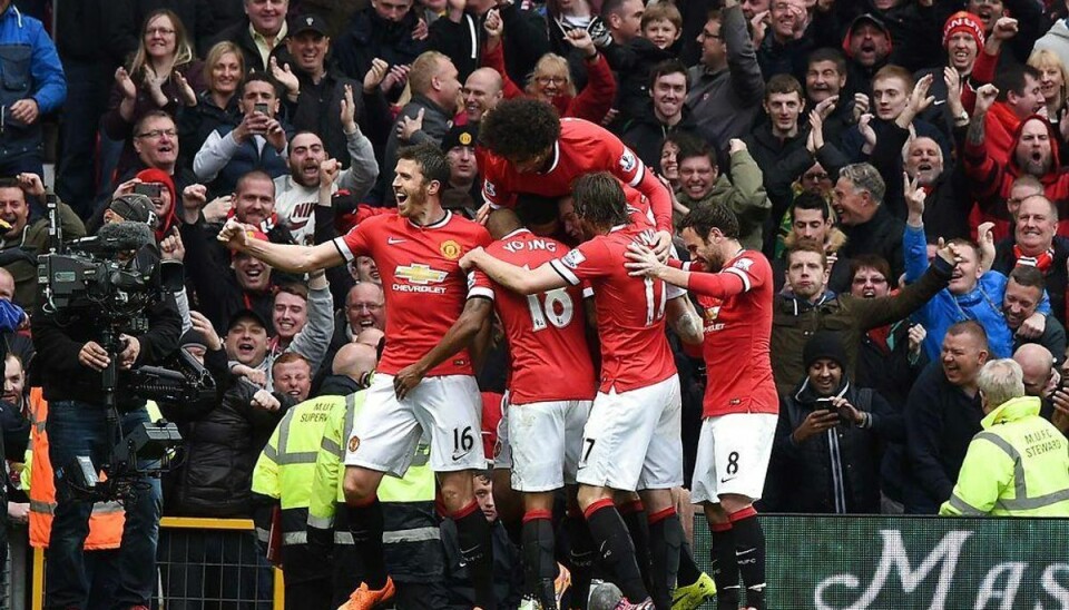 Manchester U vandt derbyet over rivalerne Foto: PAUL ELLIS/Scanpix.