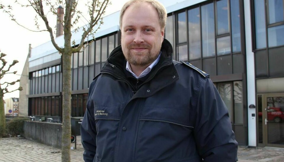 39-årige Jarl Vagn Hansen bliver ny beredskabsdirektør i Sønderjylland. Pressefoto.