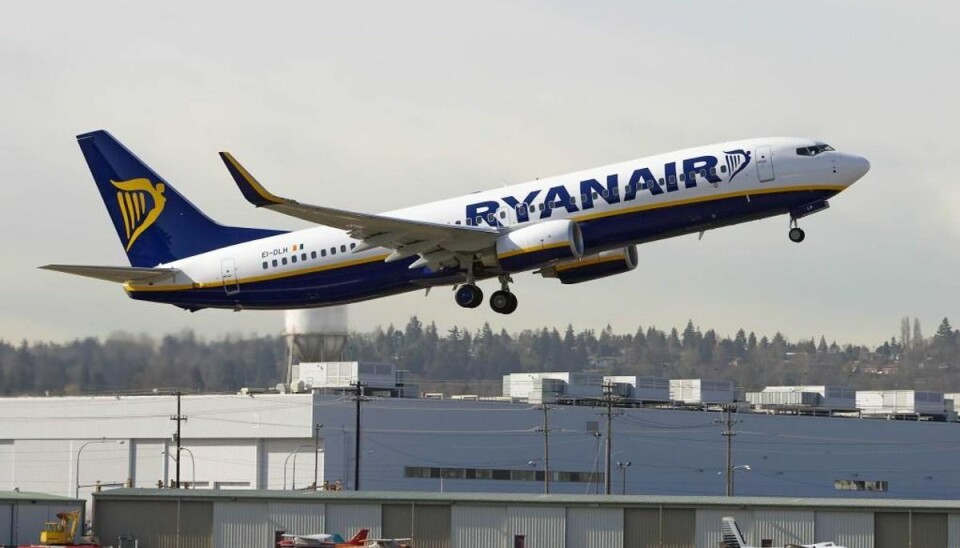 3F klar med annoncekampagne mod Ryanair Foto: Ryanair.