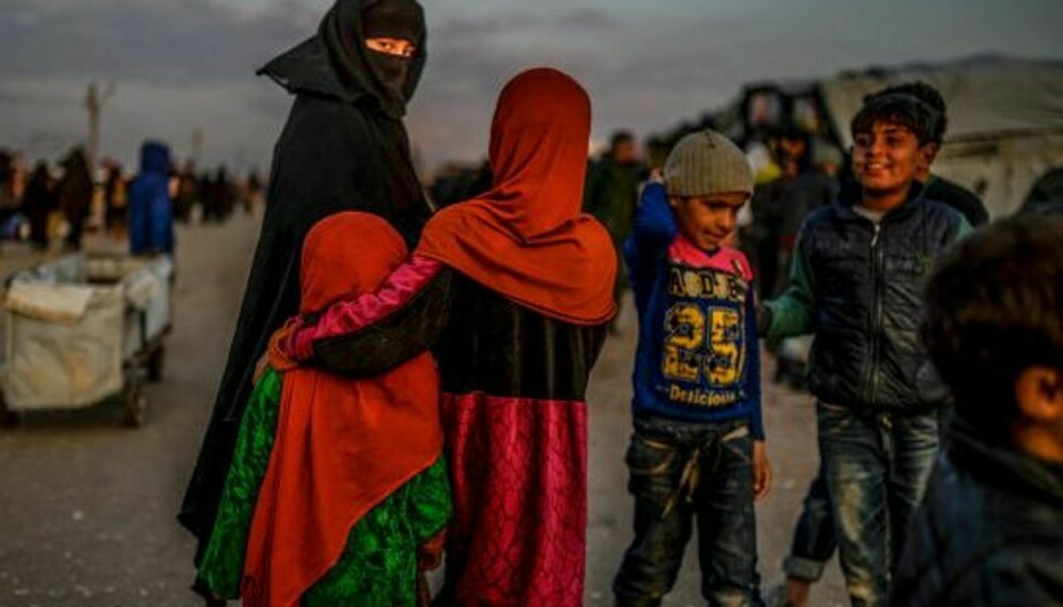 Det er i lejrene al-Hol og al-Roj, at børnene med dansk tilknytning sidder. (Arkivfoto) Foto: Bulent Kilic/AFP