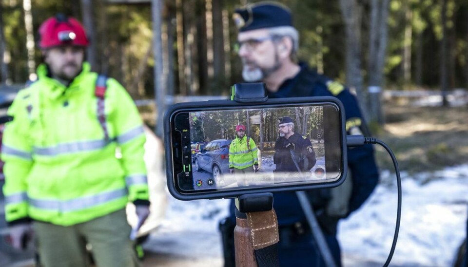 Vidne: Helikopter fløj i cirkler før styrtet