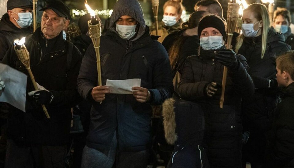 Trafikdrabet på den lille pige udløste sorg og chok hos mange danskere.Foto: Martin Sylvest