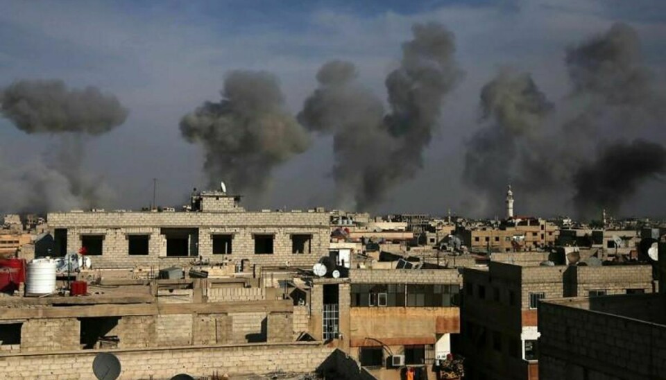 En anonym kilde beretter, at der er aftalt en våbenhvile i Syrien fra på lørdag. Foto: AMER ALMOHIBANY/Scanpix