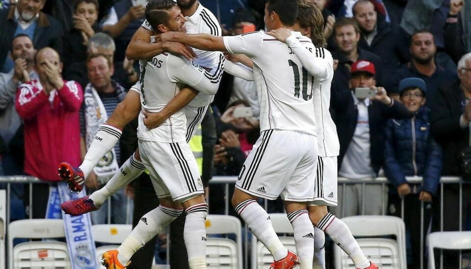 Real Madrid slår Malaga og holder titelhåb i live Foto: ANDREA COMAS/Scanpix.