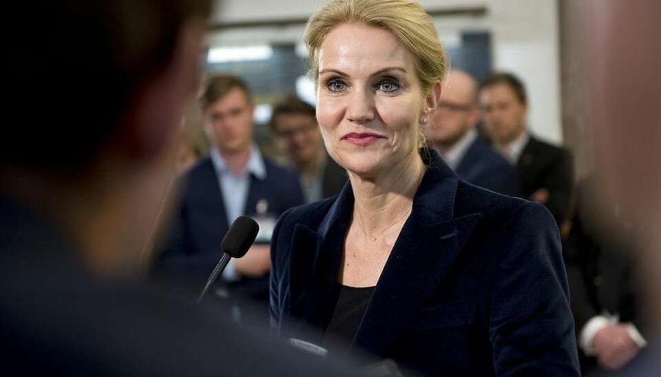 Thorning: Bådflygtninges død er en ufattelig katastrofe Foto: Nils Meilvang/Scanpix.
