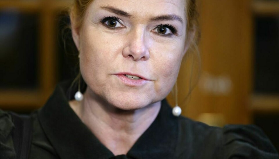 Inger Støjberg vil fortsat være retsordfører for Venstre, når Folketinget senere fredag stemmer for en rigsretssag mod eksministeren, skriver Ritzau (Foto: Philip Davali/Ritzau Scanpix)