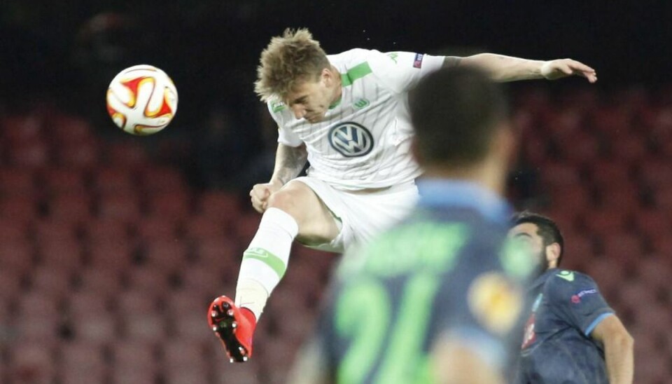 Bendtner fik fuld spilletid i Wolfsburg-nederlag Foto: Carlo Hermann/Scanpix