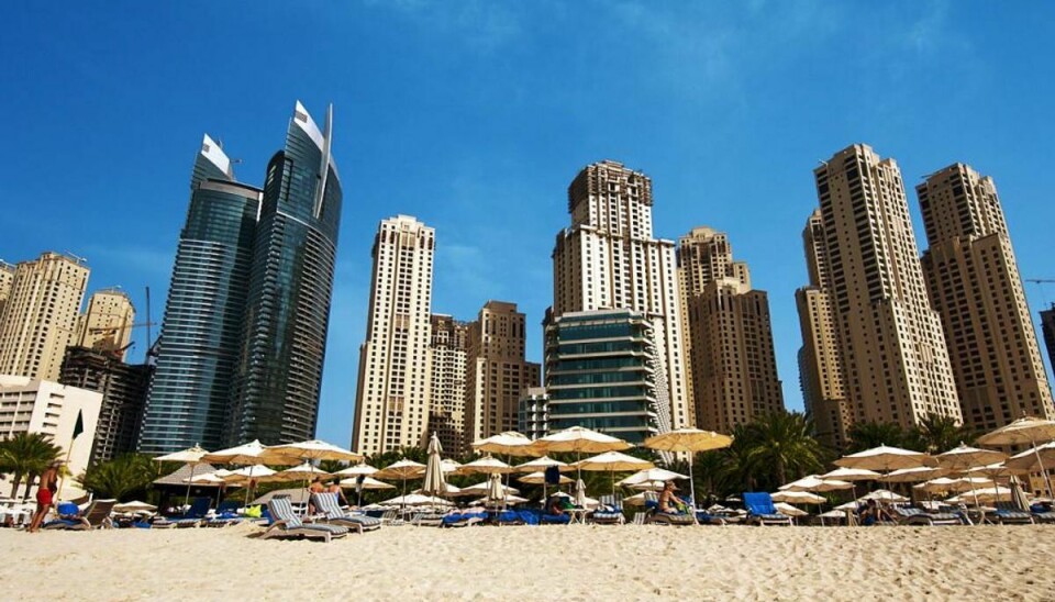 Dubai er en af de storbyer, hvor stranden er nærmeste nabo. Foto: Spies/Presse