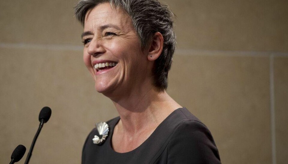 Vestager går i kødet på russisk gasgigant Foto: SAUL LOEB/Scanpix.