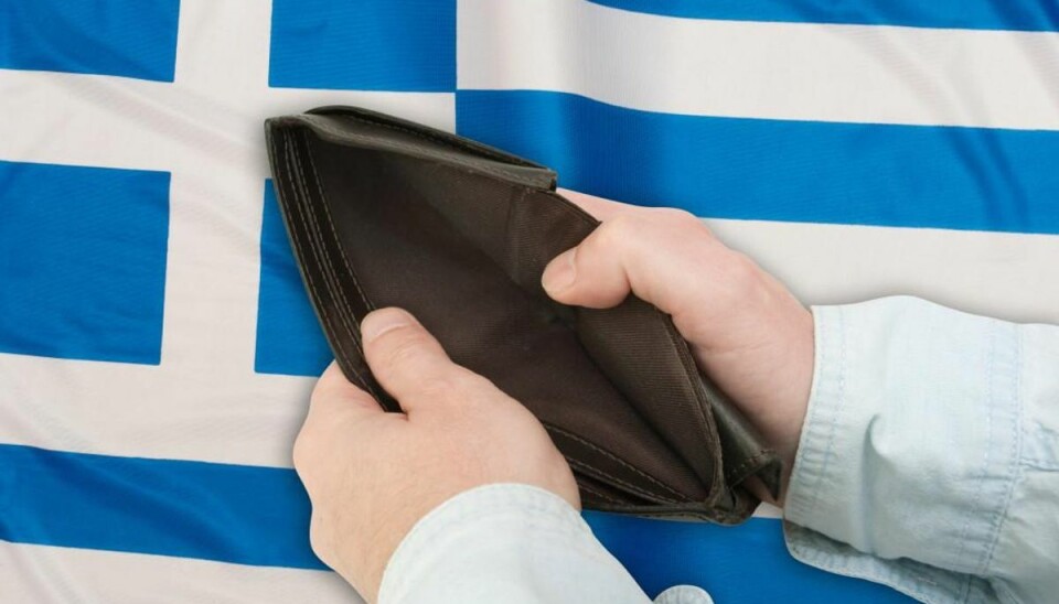 Cheføkonom: Statsbankerot behøver ikke betyde grexit Statsbankerot behøver ikke betyde farvel til Euro-samarbejdet. Foto: Iris/Scanpix