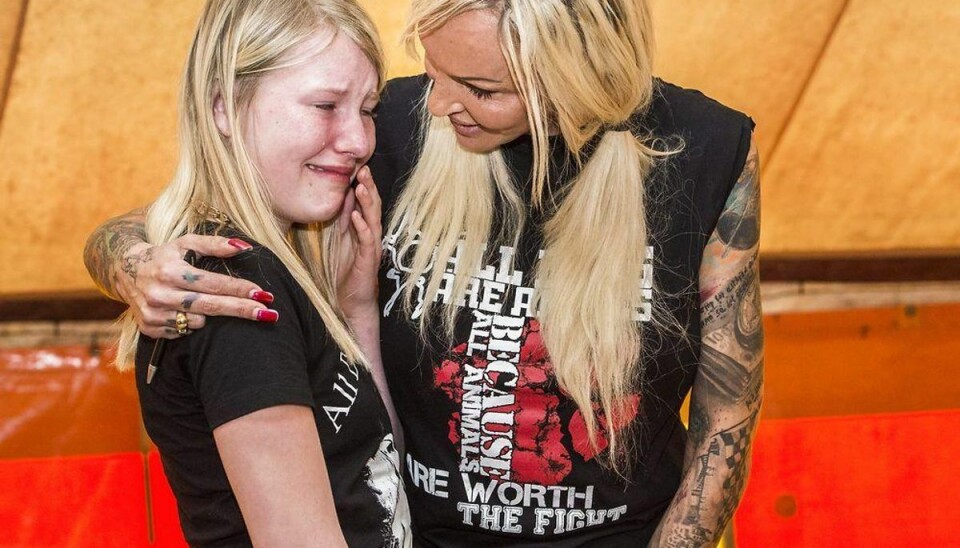 Linse Kessler skrev autografer til Heste- og Kræmmermarked i Viborg. Foto: Preben Madsen/Scanpix.