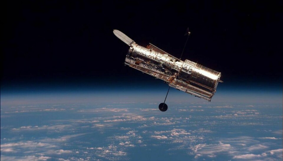 Hubble-teleskopet fylder 25 år men fungerer stadig upåklageligt. Foto: Wikipedia.