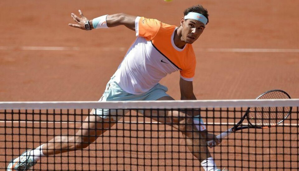 Rafael Nadal taber igen til italiener på grus Foto: JOSEP LAGO/Scanpix.