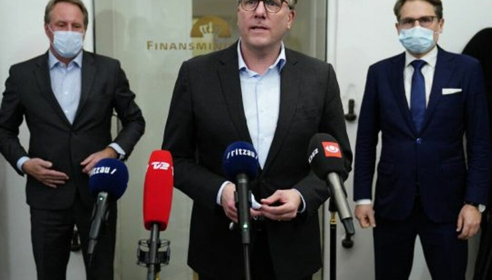 Fungerende finansminister Morten Bødskov (S) har onsdag sammen med erhvervslivet fortalt, at et coronapas er på vej til danskerne. Foto: Martin Sylvest/Scanpix