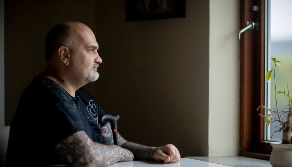 Har PTSD og smadrede ben: Endelig fik Thomas ja Efter en arbejdsulykke i 2014 blev Thomas Brodthagens arbejdsevne nedsat med omkring 65 procent. Nu har han fået tilkendt førtidspension. – Foto: Thomas Arnbo/