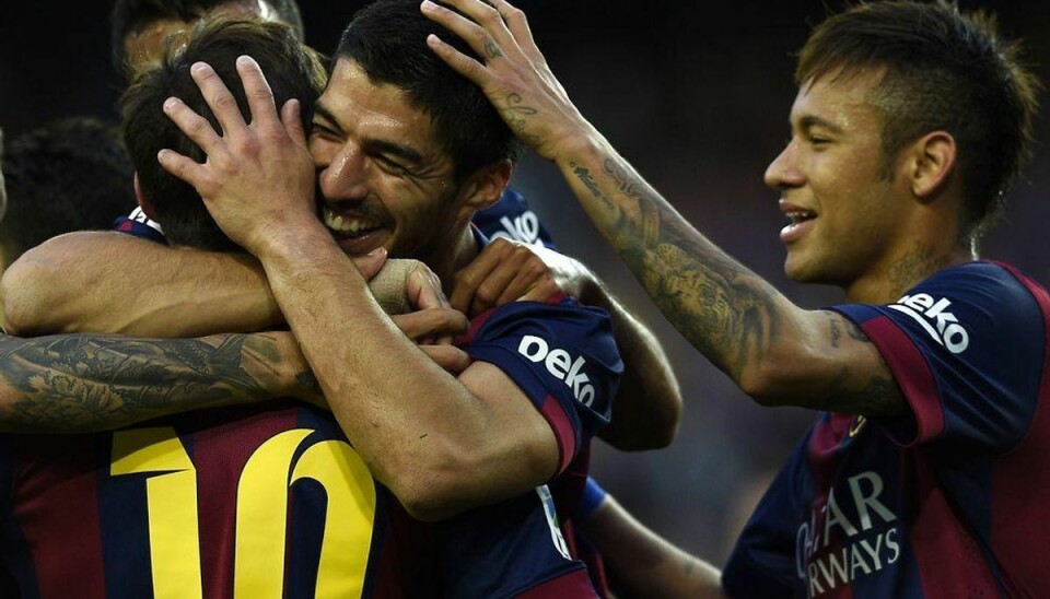Barcelona trodser DBU: Vi kommer alligevel til Danmark Foto: LLUIS GENE/Scanpix.