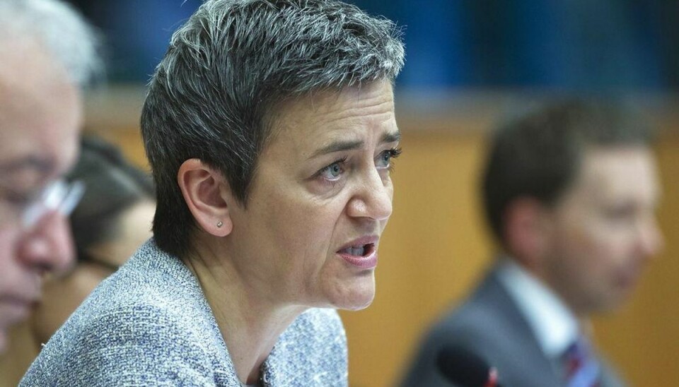 Vestager misser egen deadline Den danske EU-kommissær, Margrethe Vestager. Foto: YVES HERMAN/Scanpix.
