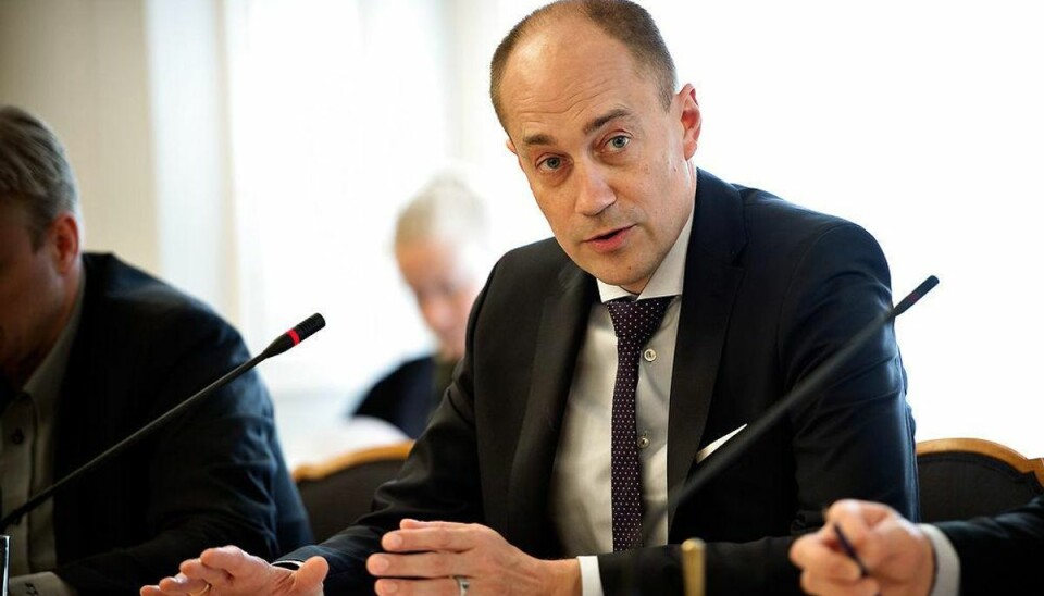 Heunicke: Bekymret over Ryanairs ranglister Transportminister Magnus Heunicke. Foto: Nils Meilvang/Scanpix.