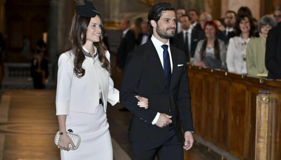 Den svenske kongefamilie er blødt op for Sofia Hellqvist. Foto: TT News Agency/Scanpix