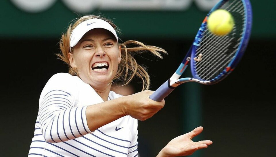 Sharapova sikkert videre til anden runde Maria Sharapova. Foto: JEAN-PAUL PELISSIER/Scanpix.