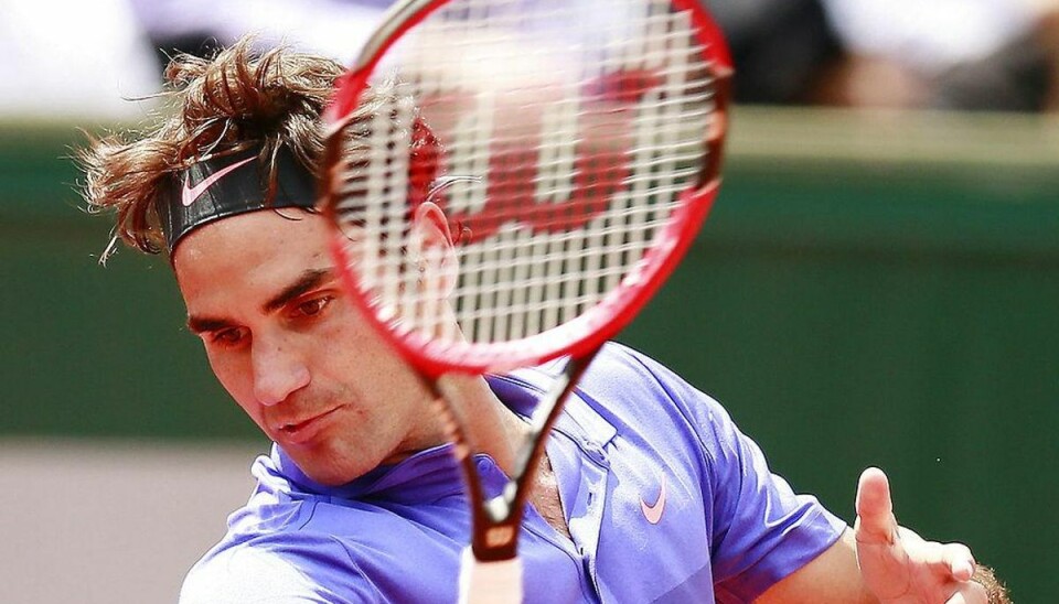 Federer tager ny sikker sejr på fransk grus Foto: Jason Cairnduff/Scanpix.