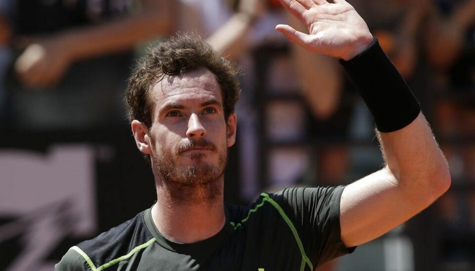 Udmattet Andy Murray trækker sig i Rom Andy Murray. Foto: MAX ROSSI/Scanpix.