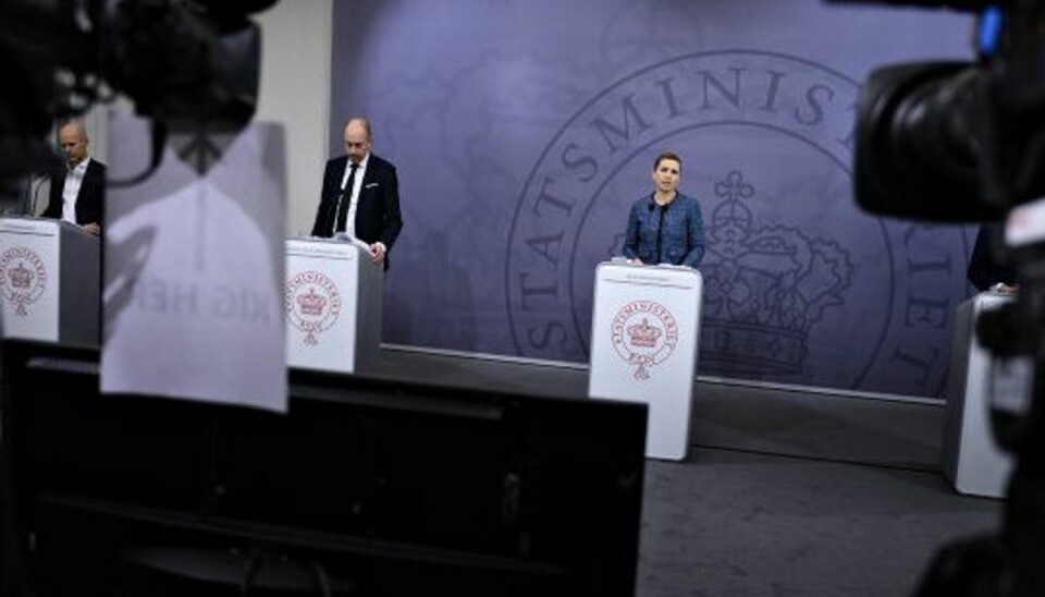 71,8 procent af danskerne støtter den nuværende nedlukning af landet, viser Voxmeter-måling. Ifølge en professor er det et tegn på, at danskerne støtter op om coronahåndteringen. (Arkivfoto) Foto: Philip Davali/Scanpix