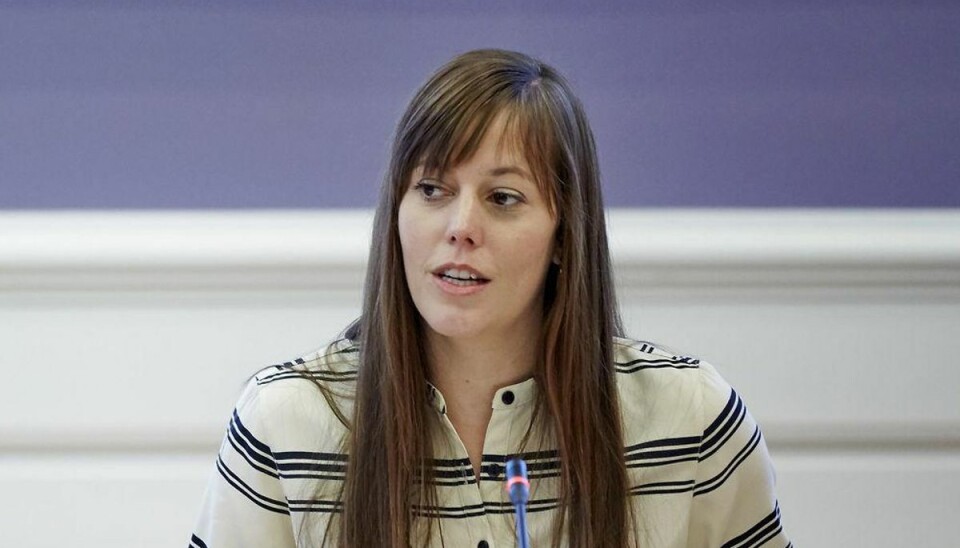 Mai Mercado (K) deltager i åbent samråd om PET og terror onsdag d. 27 maj 2015 på Christiansborg. (Foto: Michael Bothager/Scanpix 2015)