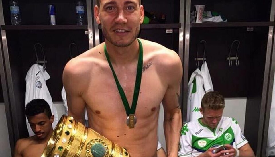 Bendtner gider ikke tale om Wolfsburg-situationen Nicklas Bendtner. Foto: Instagram.